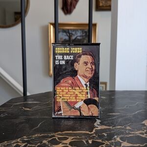 George Jones The Race Is On Cassette Tape Vintage 1984 Liberty Classic Country